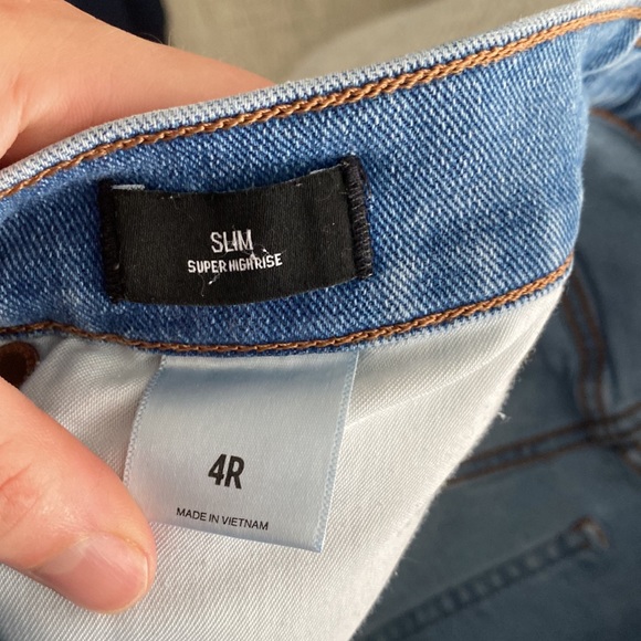 Express Jeans Slim High Rise - Picture 6 of 7